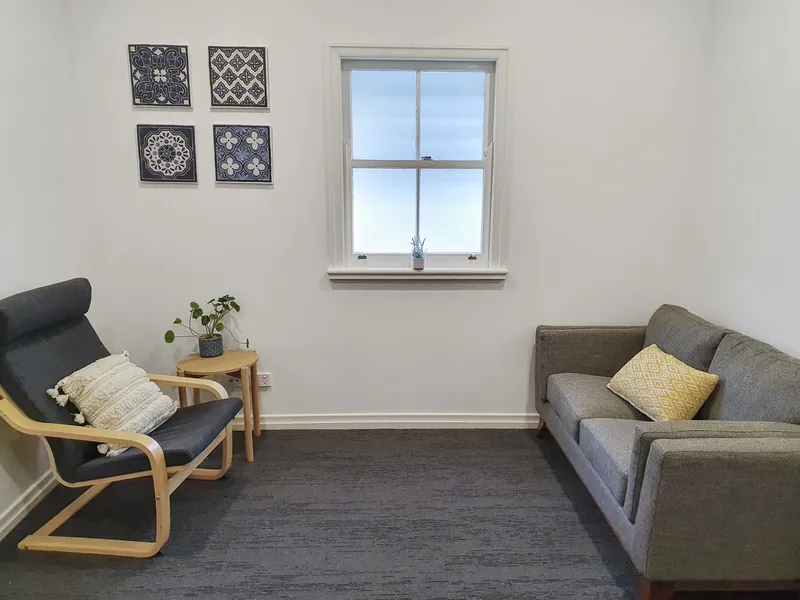 Psychology room at Perfect Wellness Red Hill